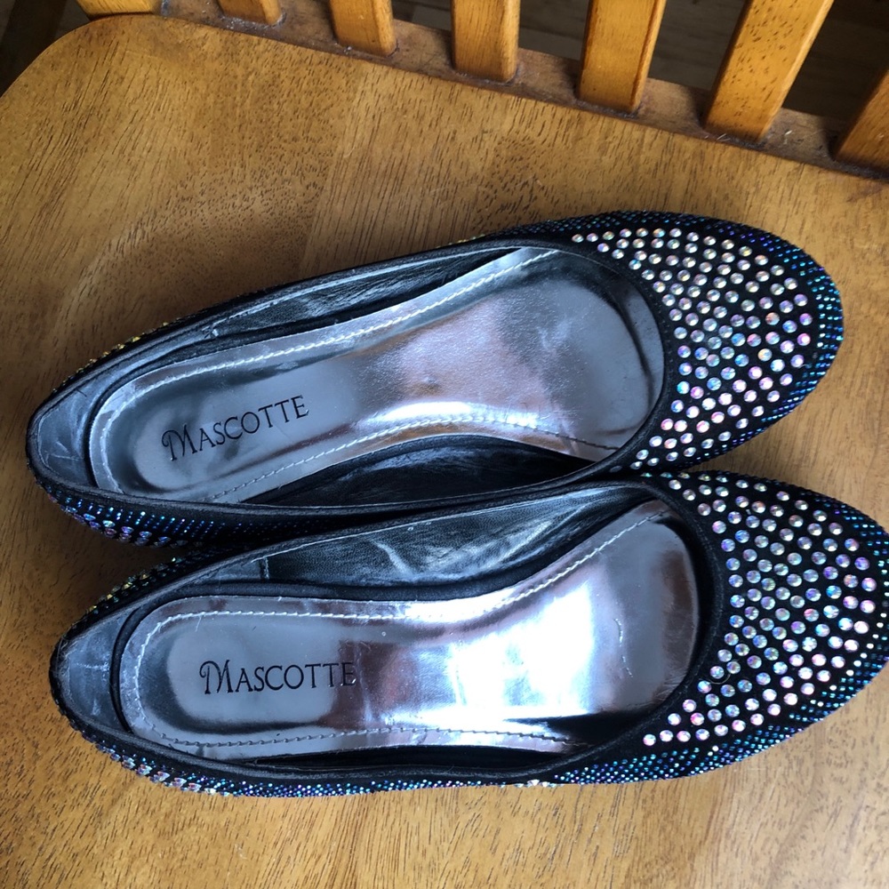 Mascotte Rhinestone Crystal studded flats - Picture 7 of 9